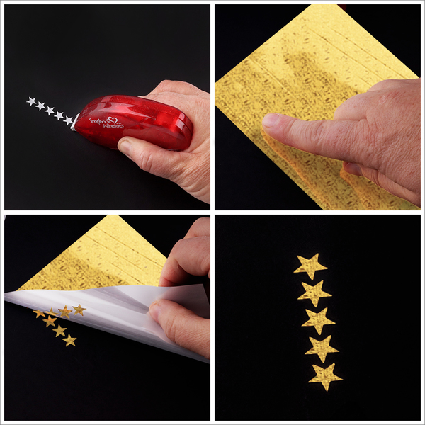 Metallic Transfer Foil Sheets Holographic Colors Scrapbook Adhesives